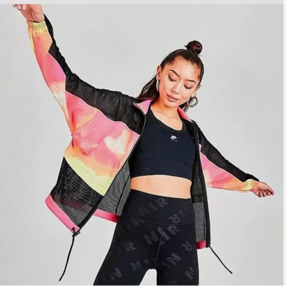 Nike Pink and Black Bomber Jacket - Picture 3 of 14